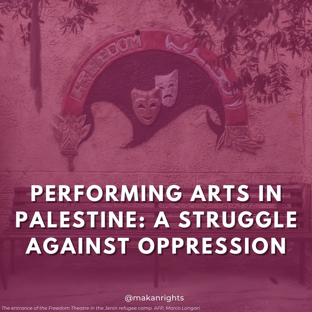 Performing Arts in Palestine: A Struggle against Oppression